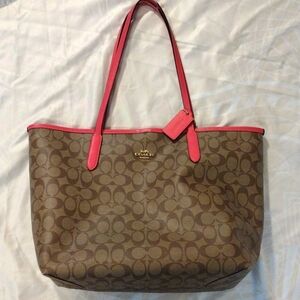 100% Authentic Coach Large Tote
